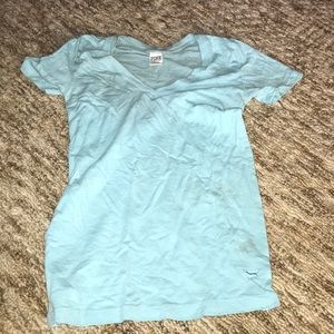 Blue VS PINK T-Shirt V-Neck